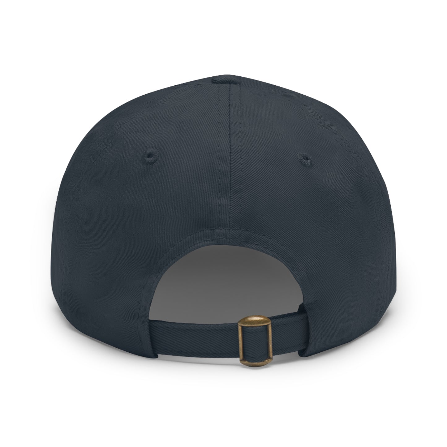 Floral Blooms Farm Leather Patch Dad Hat