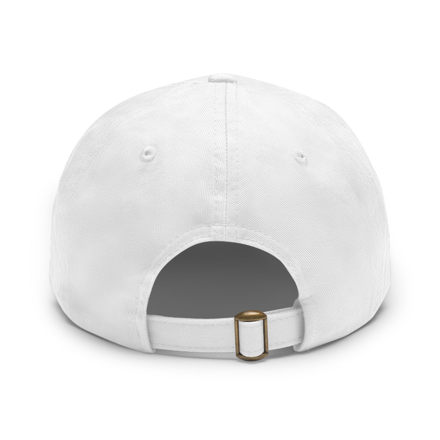 Floral Blooms Farm Leather Patch Dad Hat