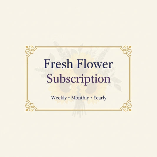 Fresh Flower Subscription - Weekly Delivery